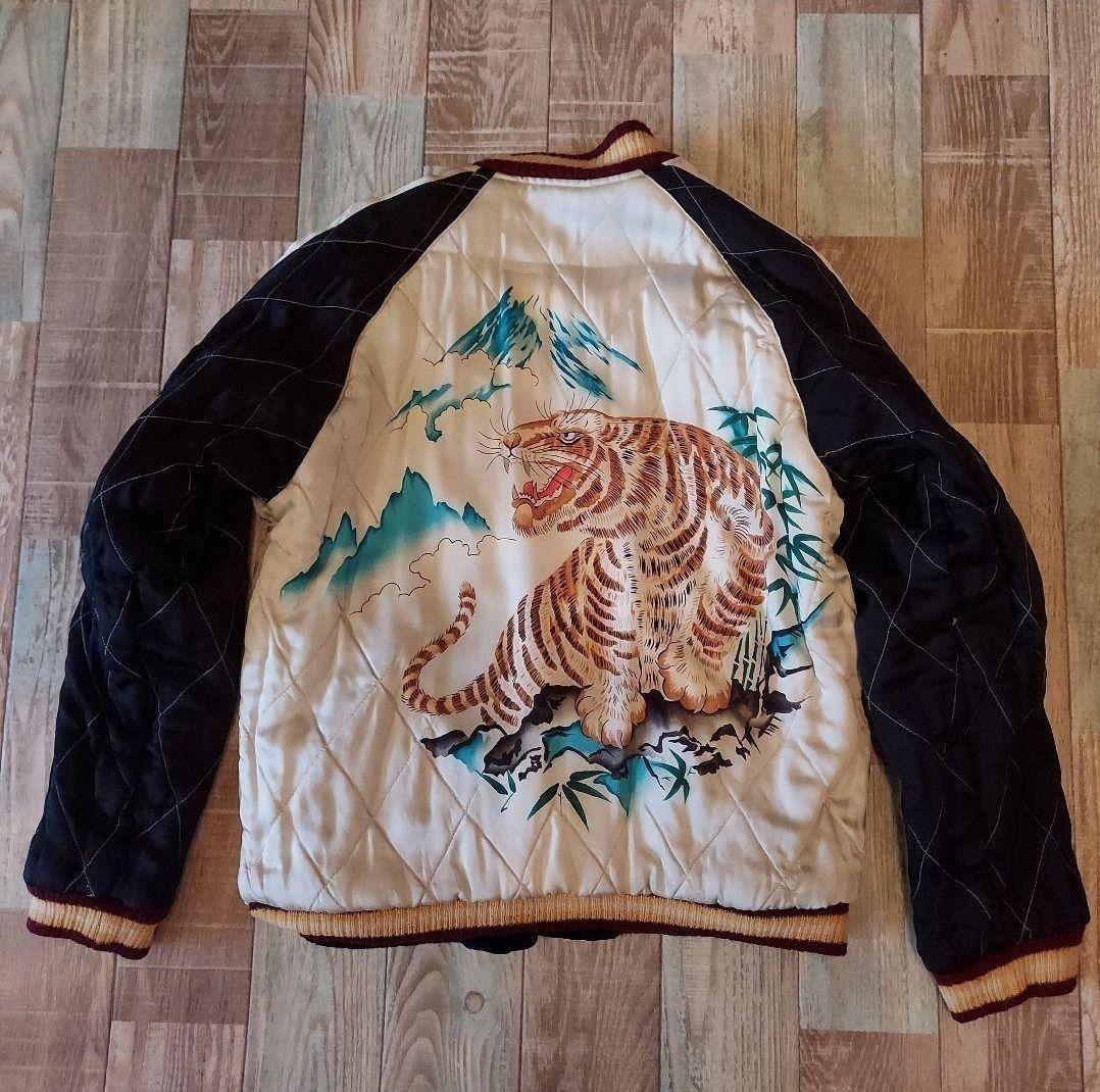 東洋　スペシャル　スカジャン　ヴィンテージ　復刻　ドクロ　ビンテージ　港商　希少