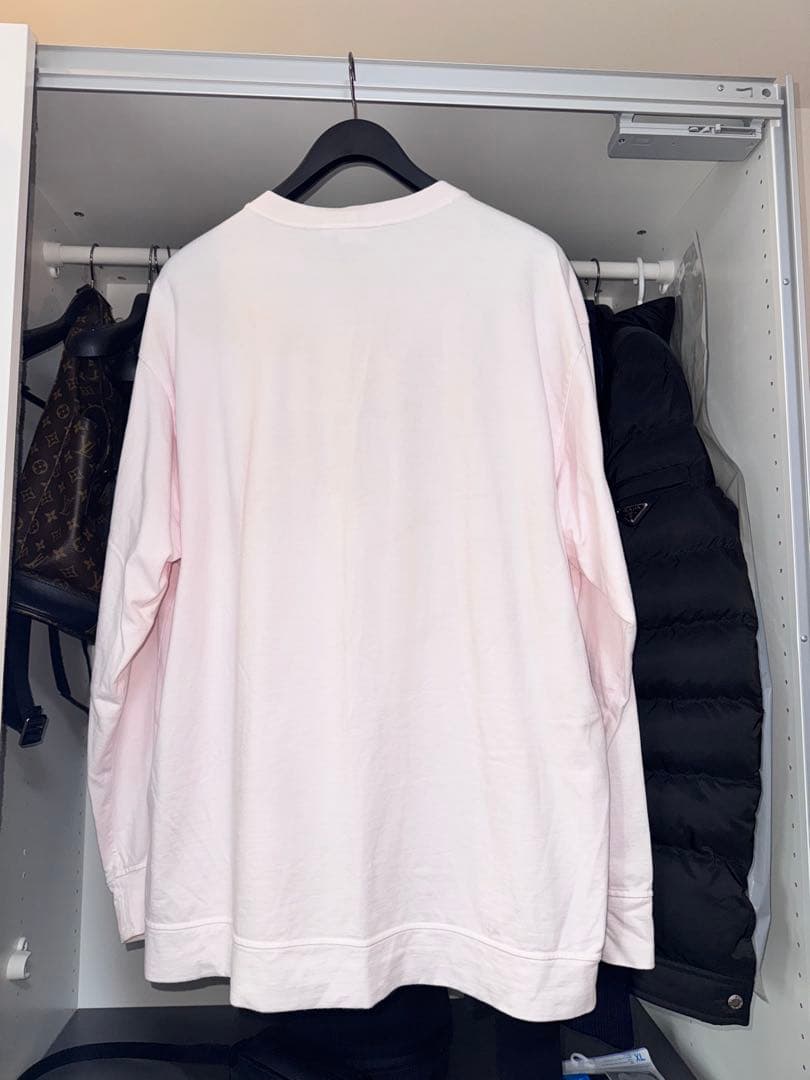 最終値下げストーンアイランドピンク ロングスリーブ Tシャツ