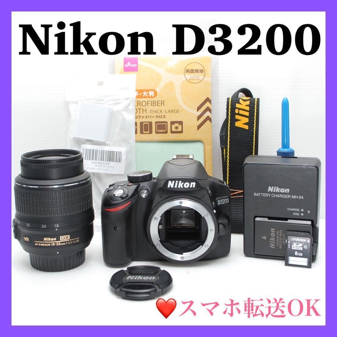 ❤️ショット数2785回❤️Nikon D3200 シングルレンズセット 美品