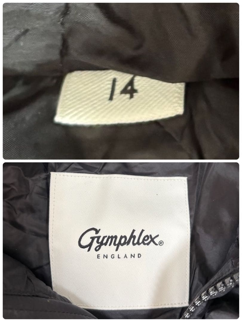 【美品/2024AW】ジムフレックス ホワイトグースダウンジャケット 14