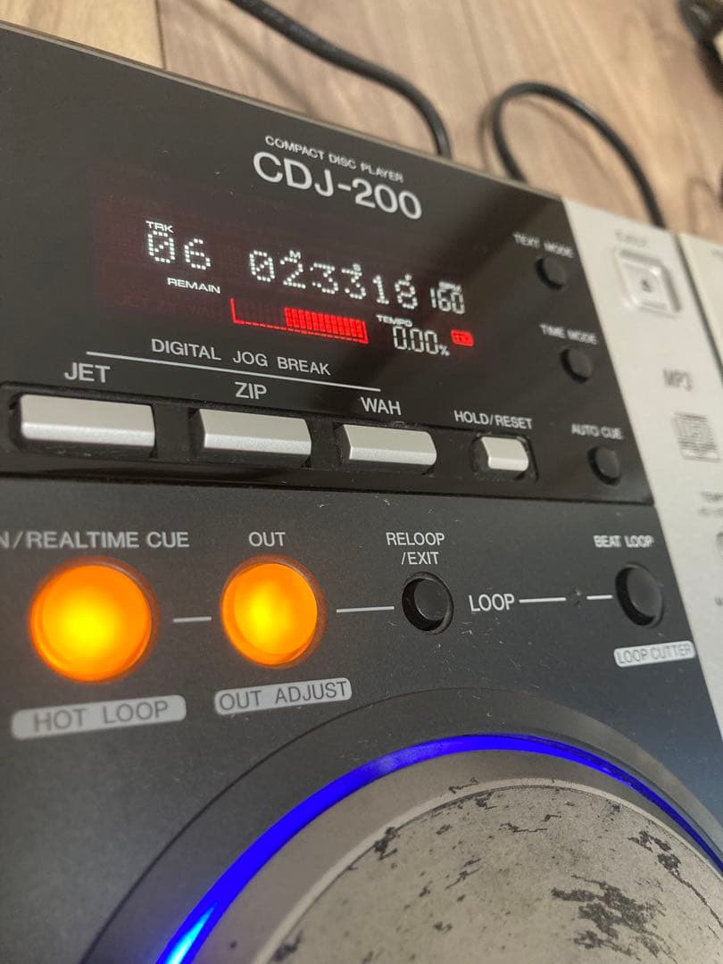 Pioneer CDJ-200 MP3対応 2台セット