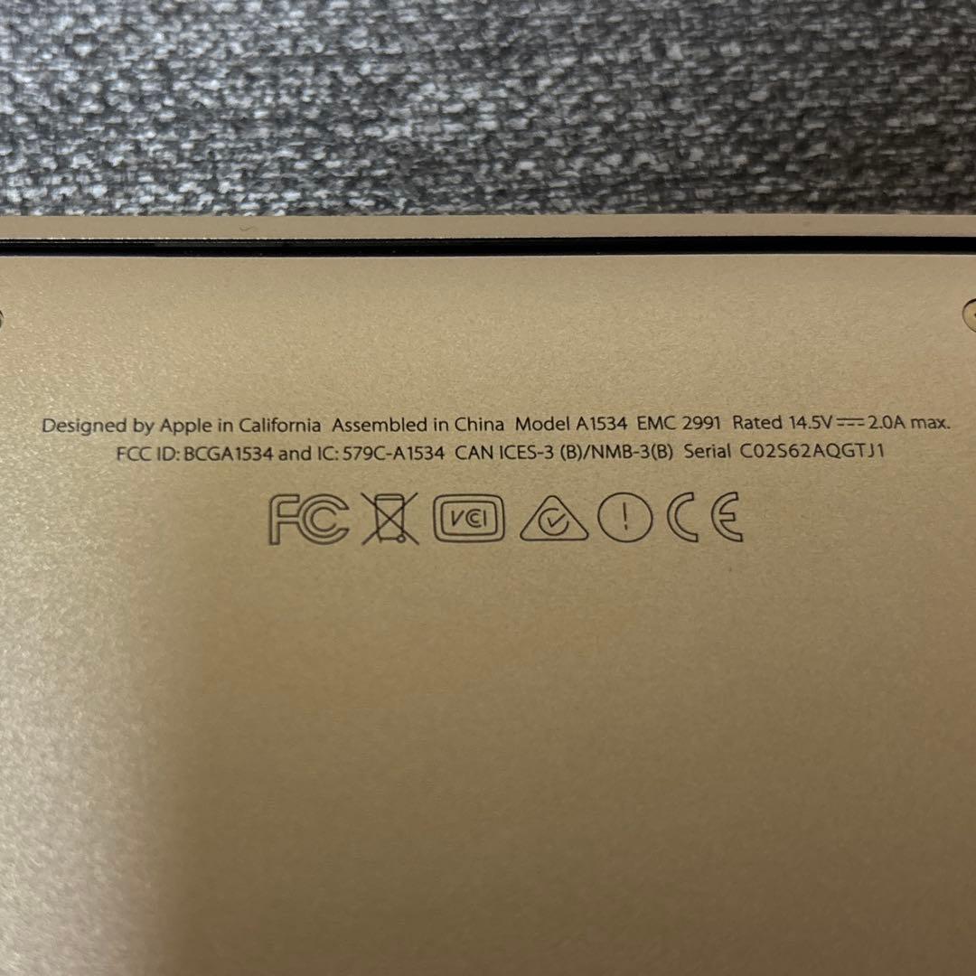 MacBook A1534 ジャンク品