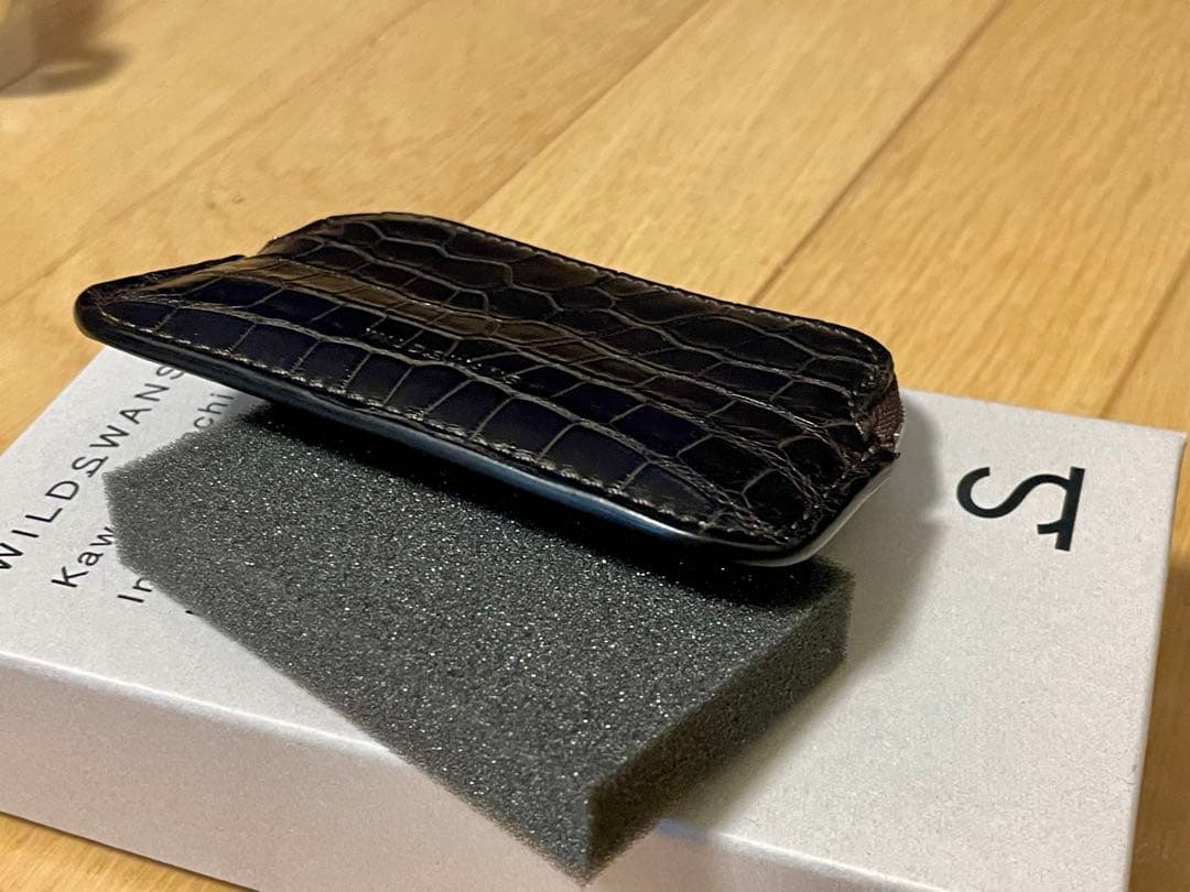 【☆nobu☆ 】MINAS ミナス クロコダイル チョコ ケース