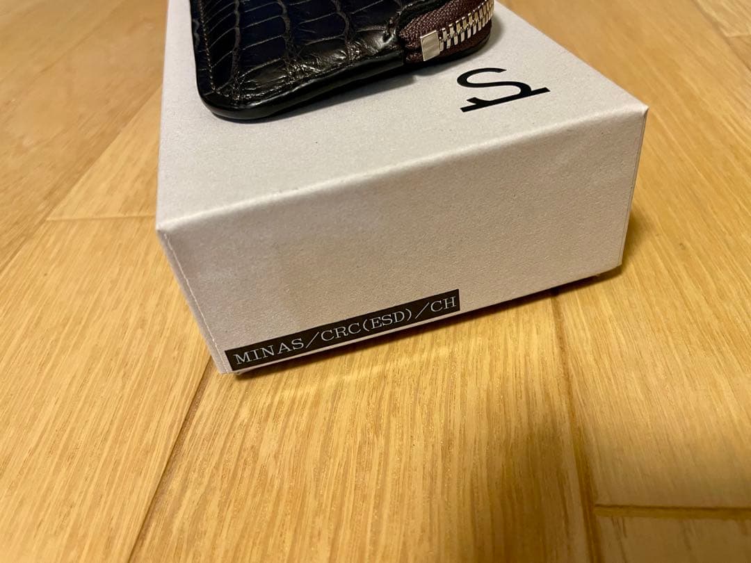 【☆nobu☆ 】MINAS ミナス クロコダイル チョコ ケース