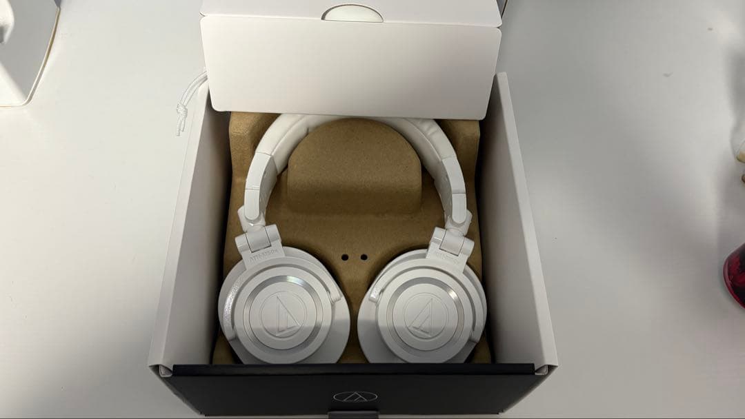 【中古】ATH-M50xWH audio-technica