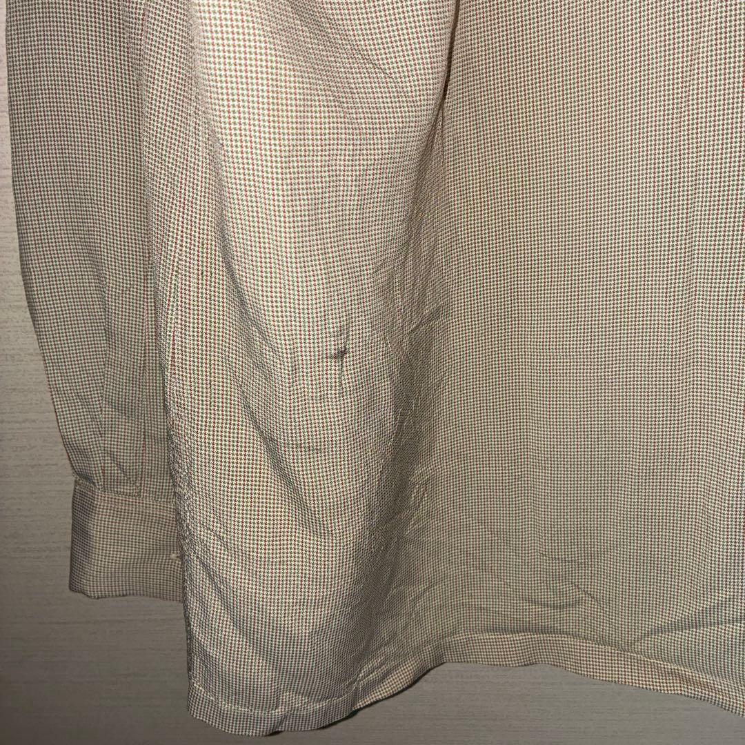 古*物様 pilgrim シャツ　50's レーヨン　arrow タウンクラフト