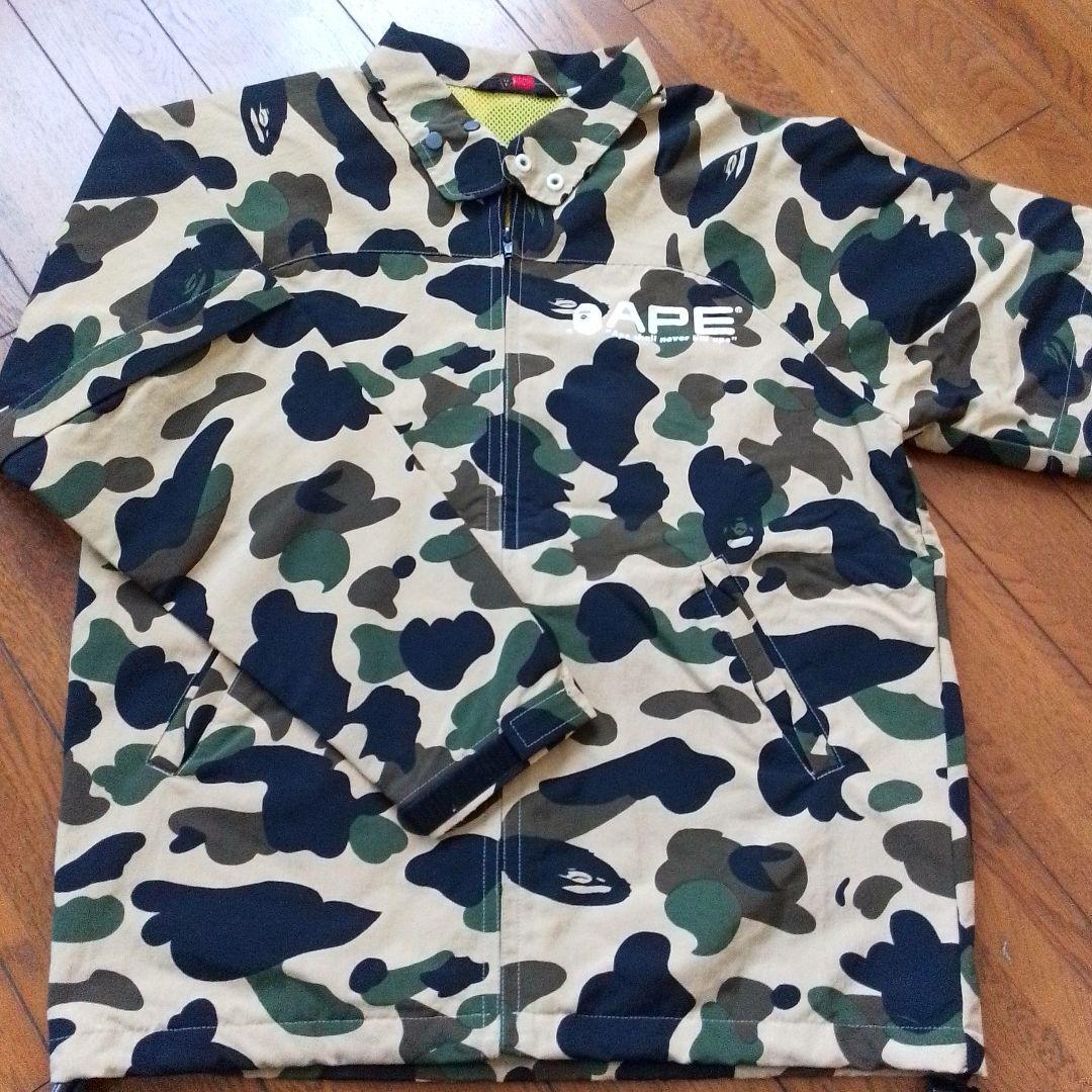 ア ベイシング エイプ A BATHING APE 迷彩カモ レインジャケット