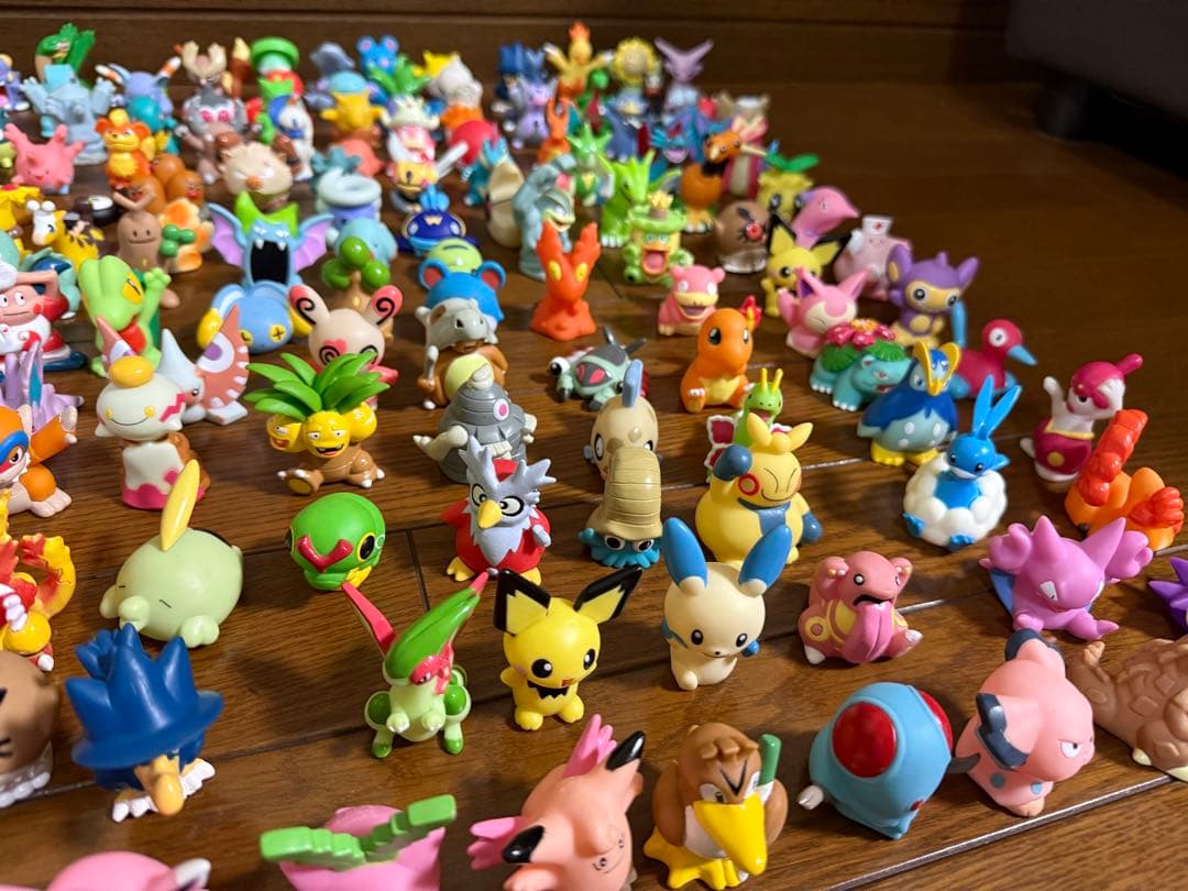 値下げ！【廃盤・クリア・伝説・色ちがい】ポケモンゆび人形約300体 バンダイ