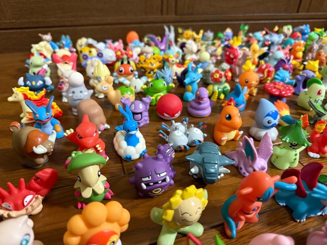 値下げ！【廃盤・クリア・伝説・色ちがい】ポケモンゆび人形約300体 バンダイ