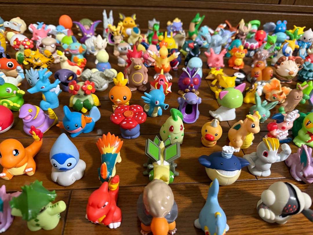 値下げ！【廃盤・クリア・伝説・色ちがい】ポケモンゆび人形約300体 バンダイ