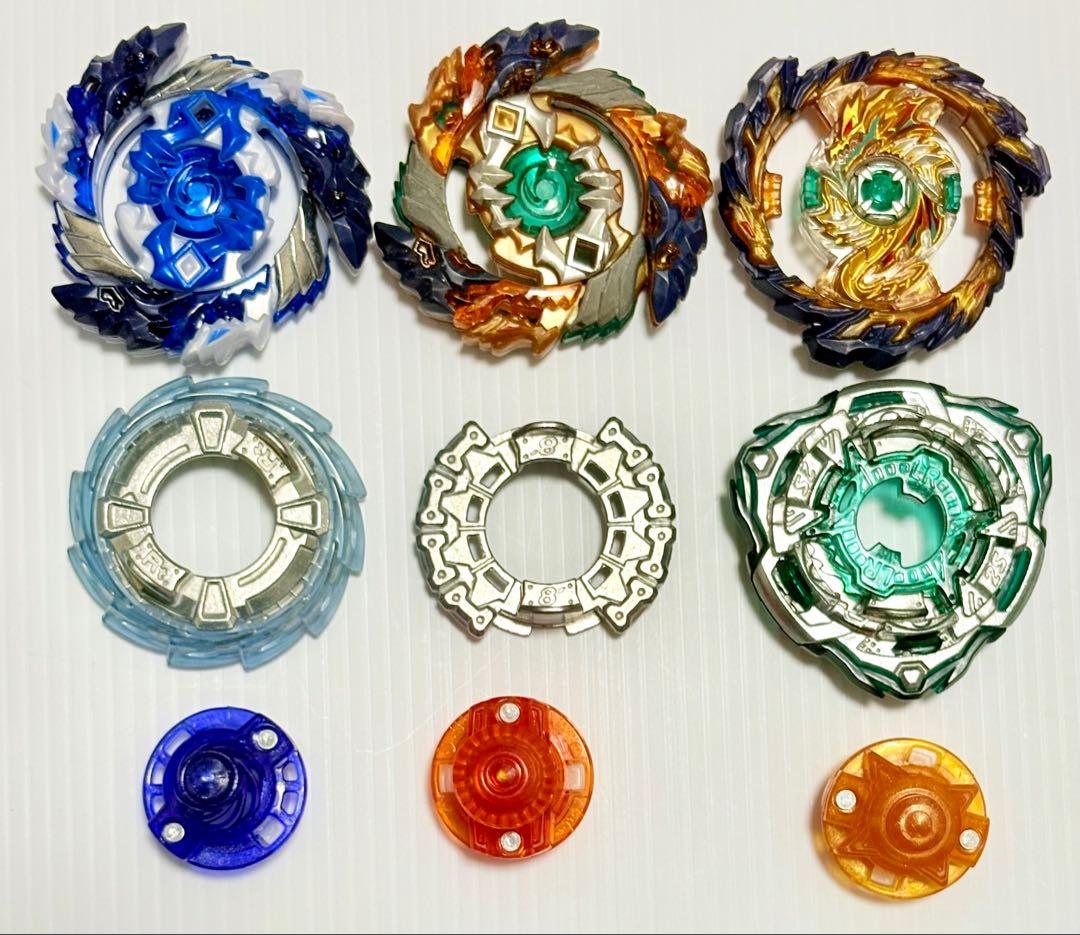 ベイブレードバースト 歴代ファブニル シューター付き シール付き 説明文必読