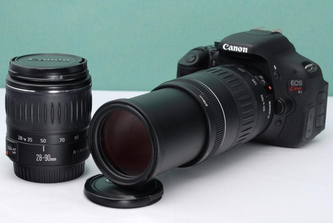 ☘️届いてすぐ使える✨ Canon Kiss X5 ダブルレンズ 一眼レフカメラ
