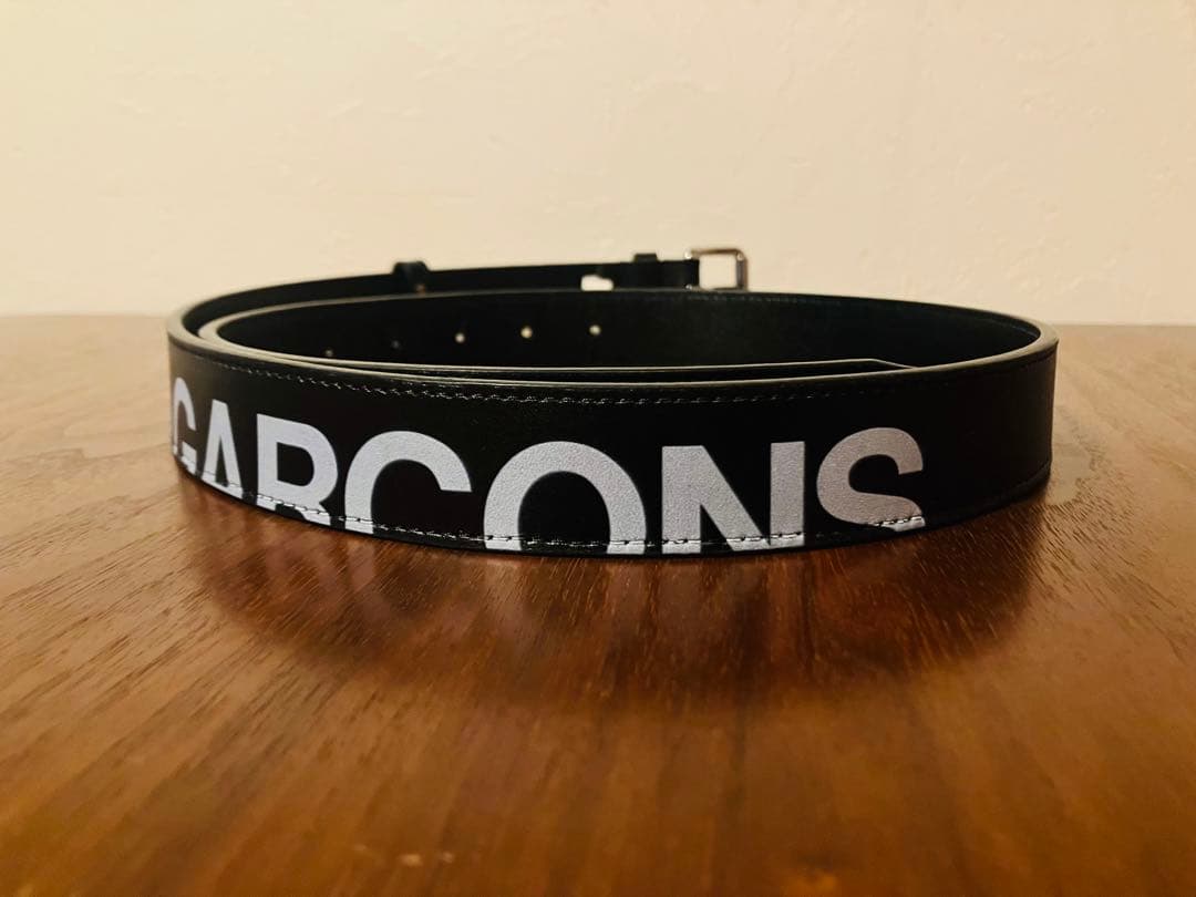 COMME des GARÇONS ロゴ入りベルト M