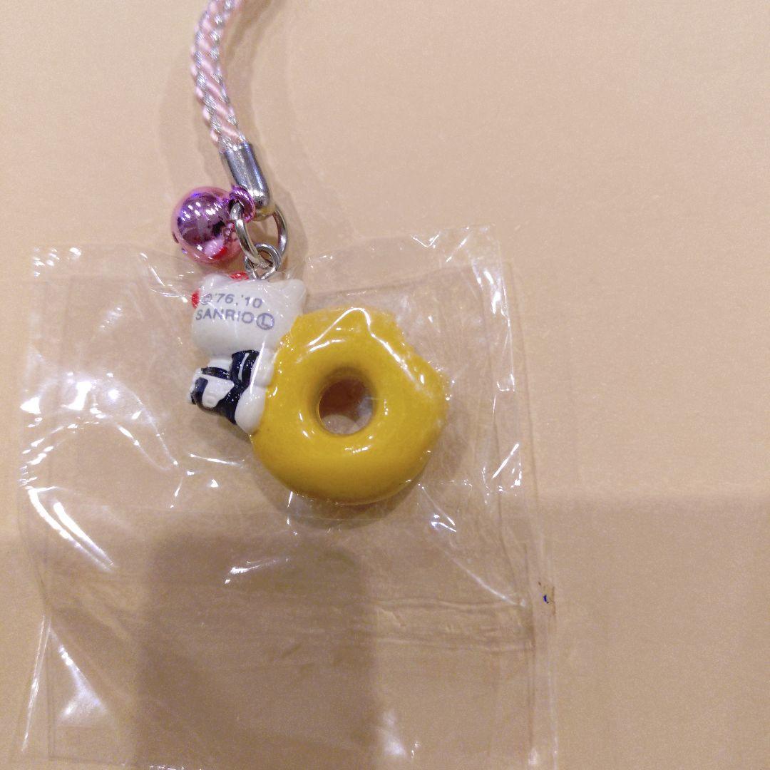 へ*可様 ハローキティ Well Well Doughnut ストラップ　地域限