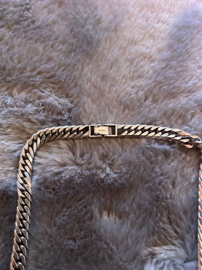 silver 925 喜平 ネックレス 6面ダブル 70g 60cm