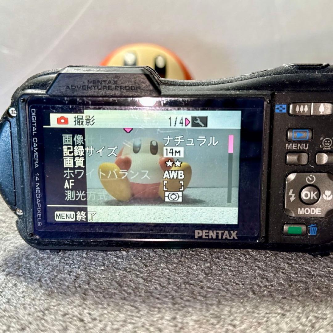 ☆動作OK PENTAX Optio WG-1 防水 SDカード付き