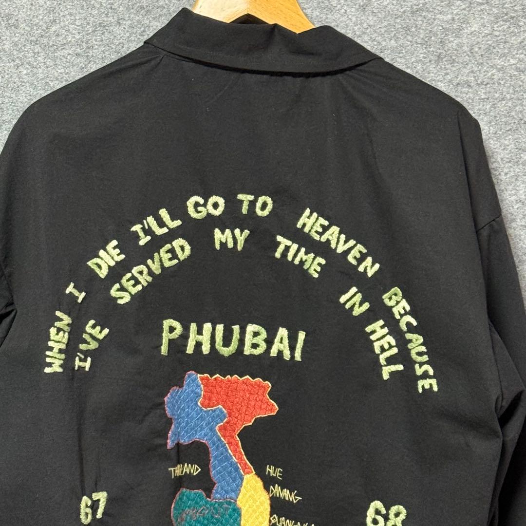 美品　ベトジャン　刺繍ヘタウマ スーベニアジャケットVietnam jumper