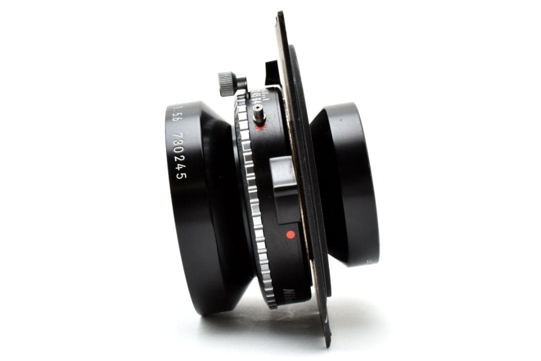 【希少美品】Nikon NIKKOR-W 180mm F5.6 TOYOボード付