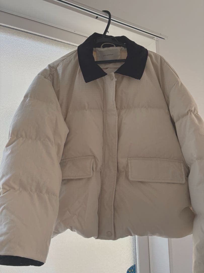 2025 FW ワークジャケットダウン アイボリー