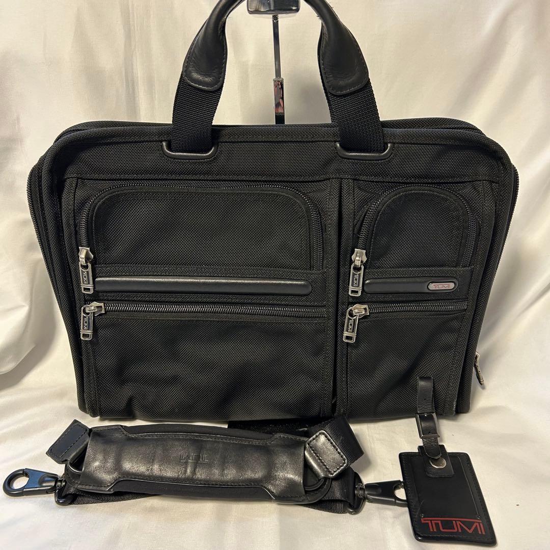 【美品】TUMI トゥミ 2way ビジネスバッグ ブリーフケース ブラック
