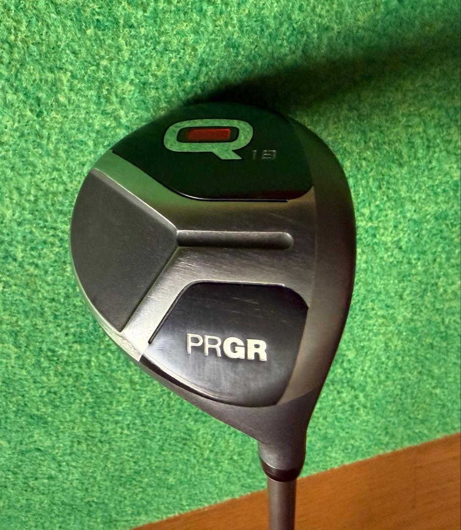 PRGR Q18 ユーティリティ ヘッドカバー付き