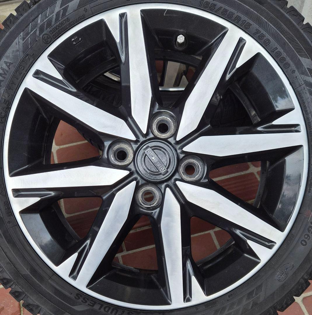 スタッドレス&アルミホイール15インチ4本セット（送料込み）