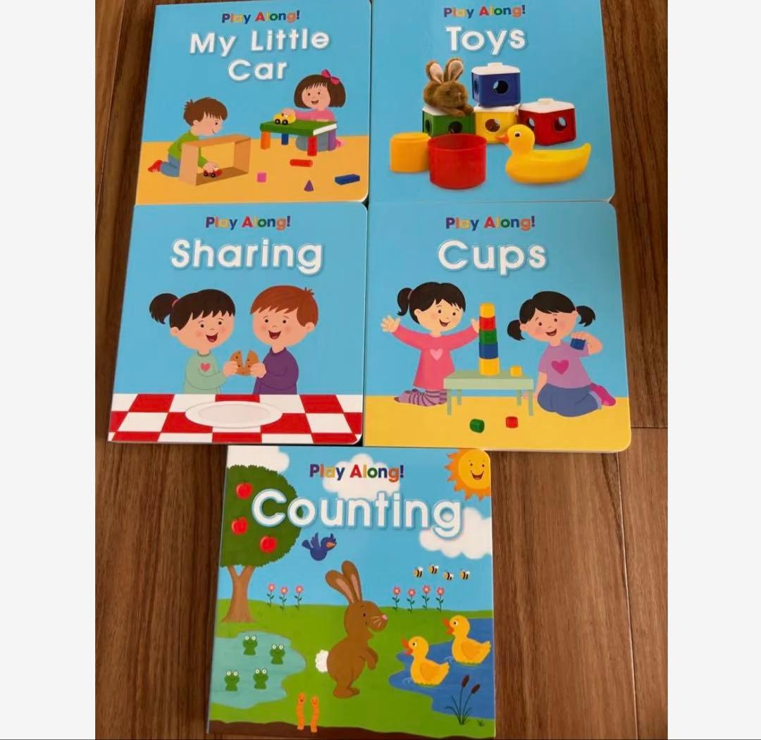 DWE ワールドファミリー プレイアロング 絵本15冊＆ガイドブックセット