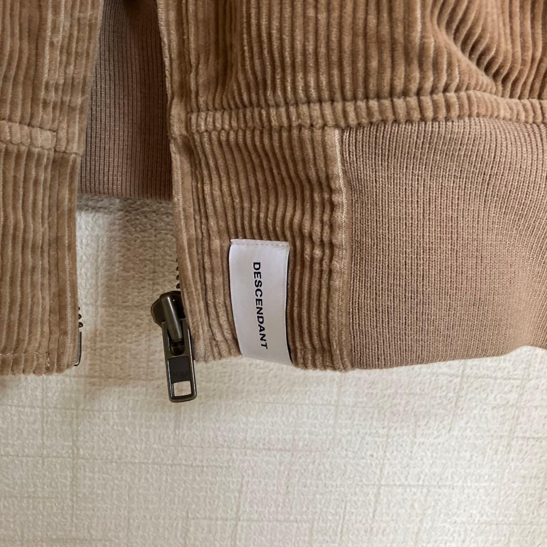 DESCENDANT コーデュロイ ブルゾン