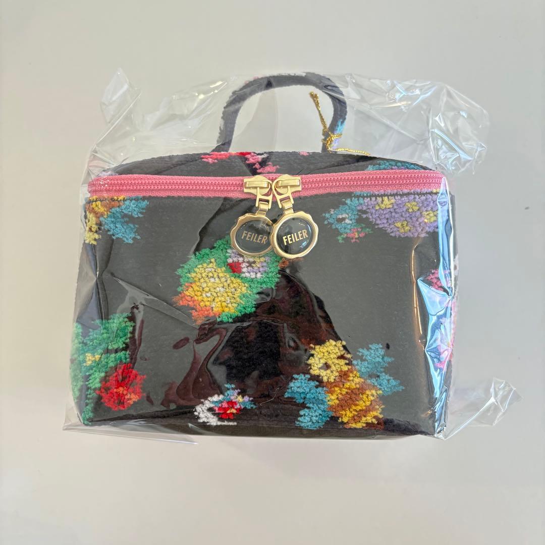 【お値下げ】FEILER 神崎恵×フェイラー初コラボ　バニティポーチ抽選販売品