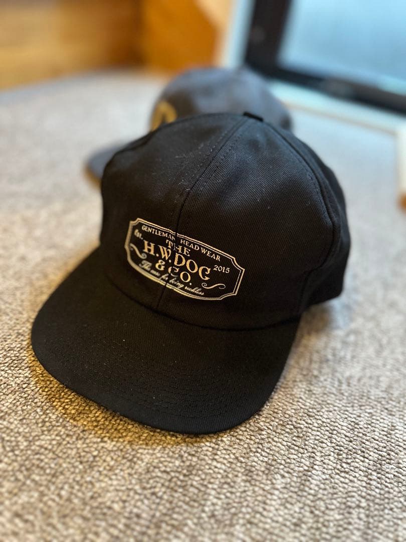 試着のみTHE H.W.DOC&Co トラッカーキャップ　サイズ38