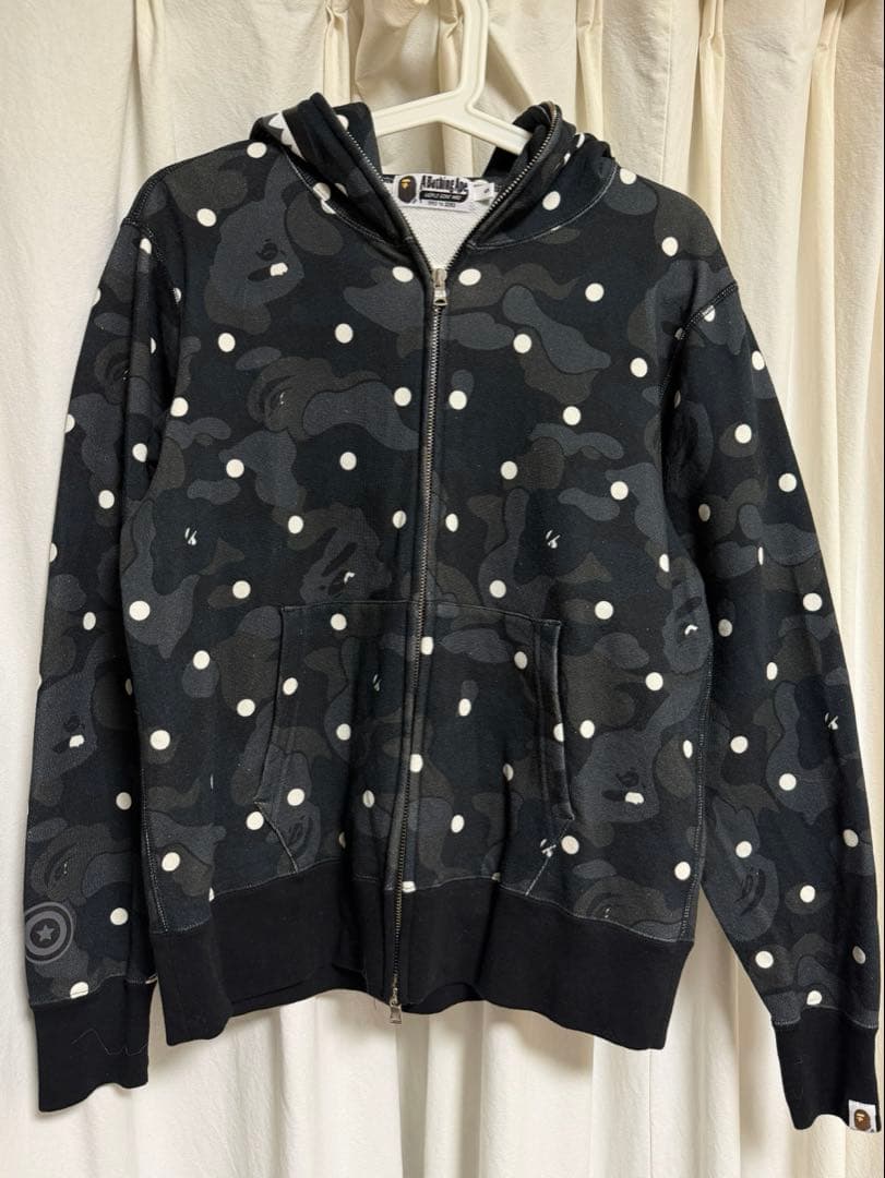ア*面様 BAPE ABC DOT SHARK FULL ZIP HOODIE