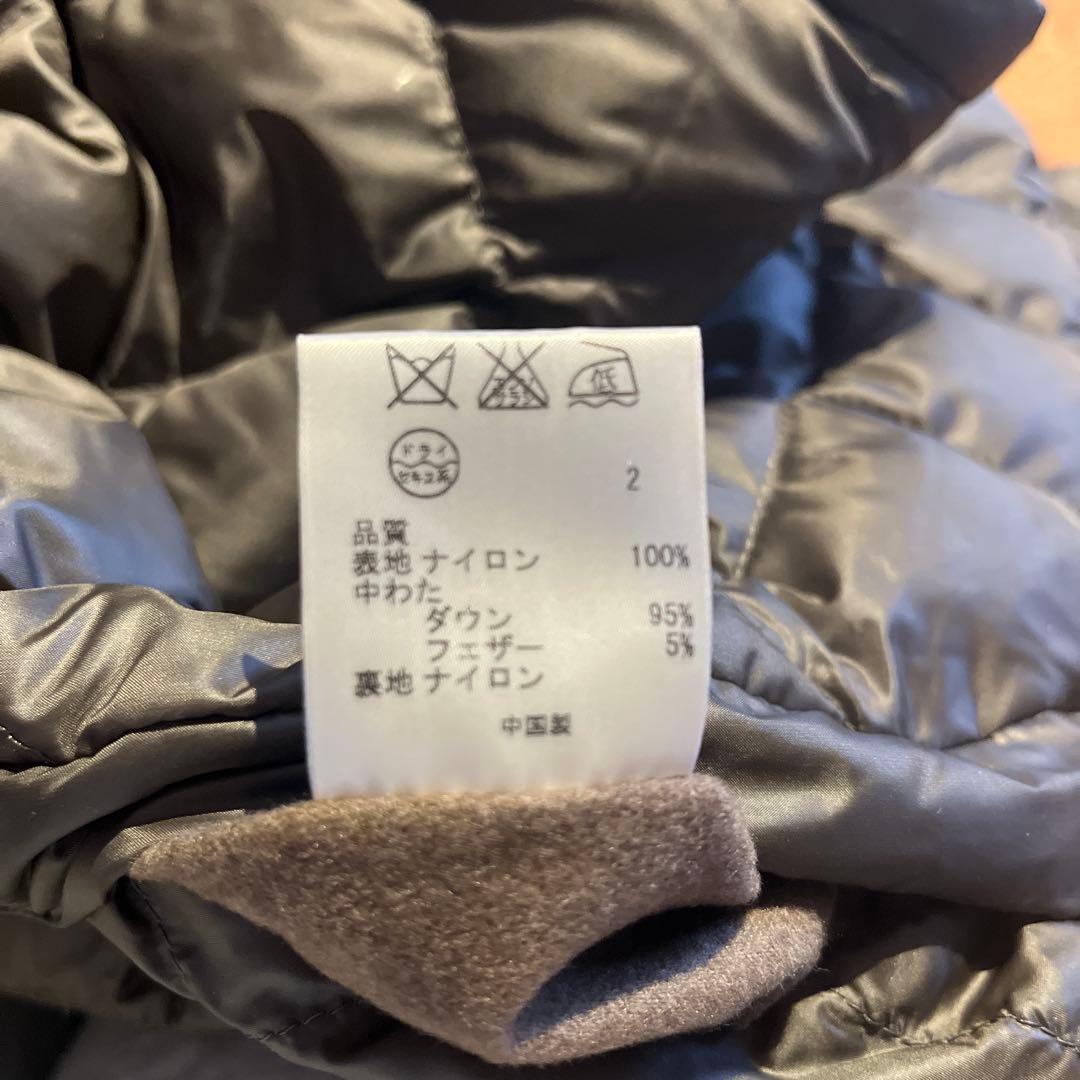 23区　フード付き ロングダウンジャケット