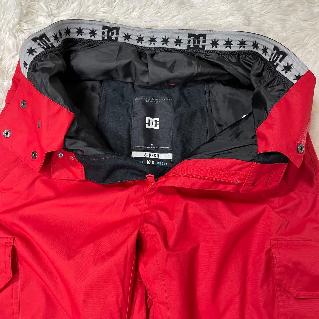 DC スノーボードウェア Lサイズ ブラック/レッドwater10k proof