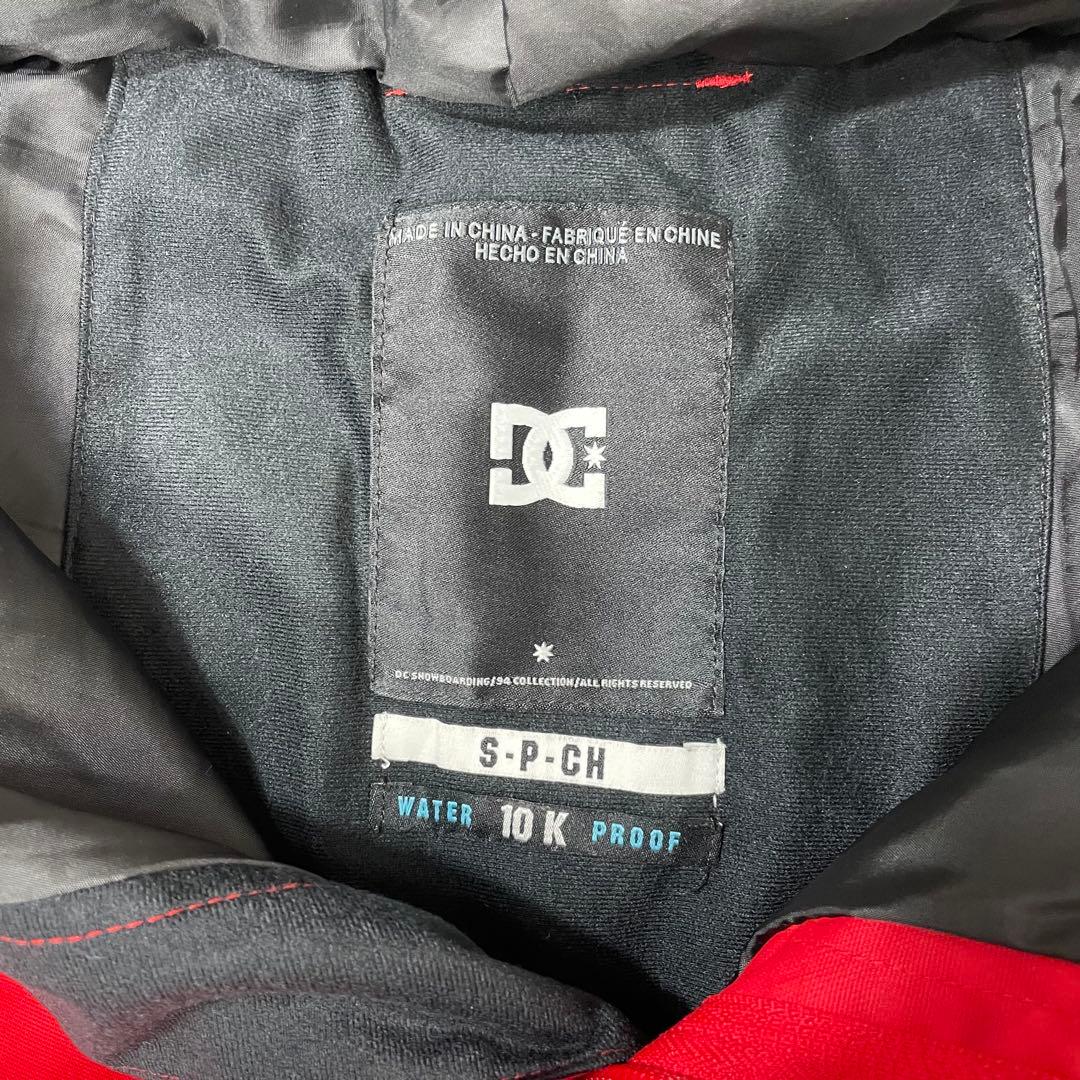 DC スノーボードウェア Lサイズ ブラック/レッドwater10k proof