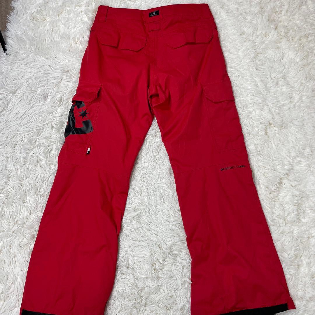 DC スノーボードウェア Lサイズ ブラック/レッドwater10k proof