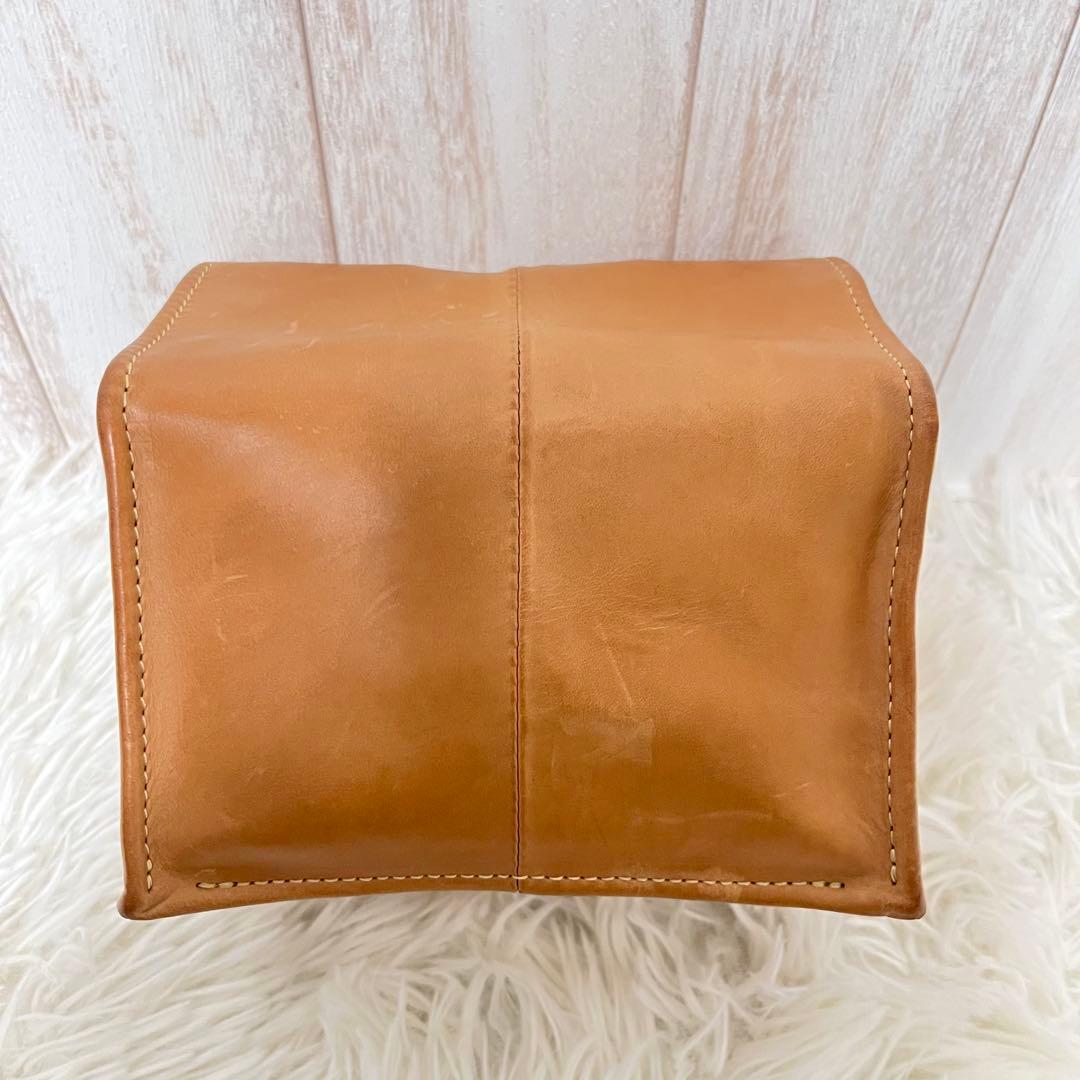 良品✨ ラルーチェ バケットバック ベイクド仕上げ 完売品