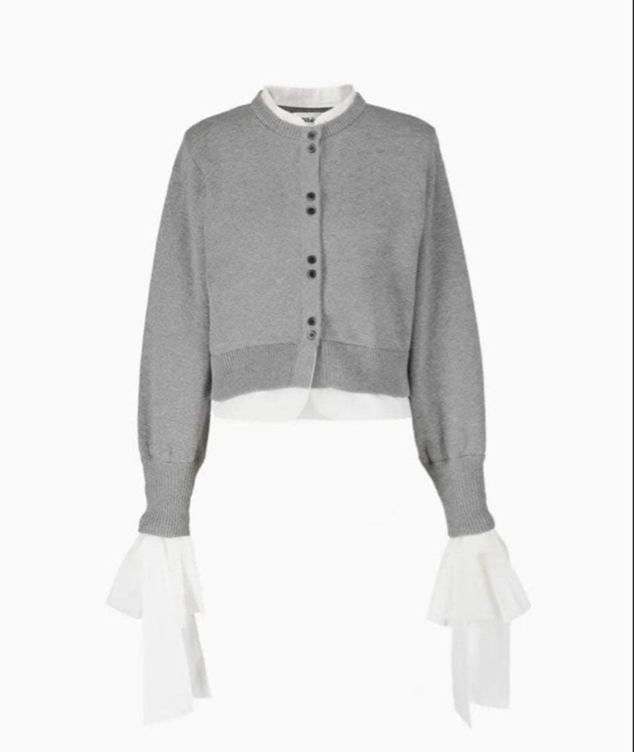 Bibiy ANGELIQUE KNIT ニット グレー シャツ