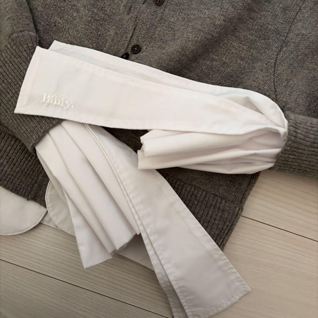 Bibiy ANGELIQUE KNIT ニット グレー シャツ