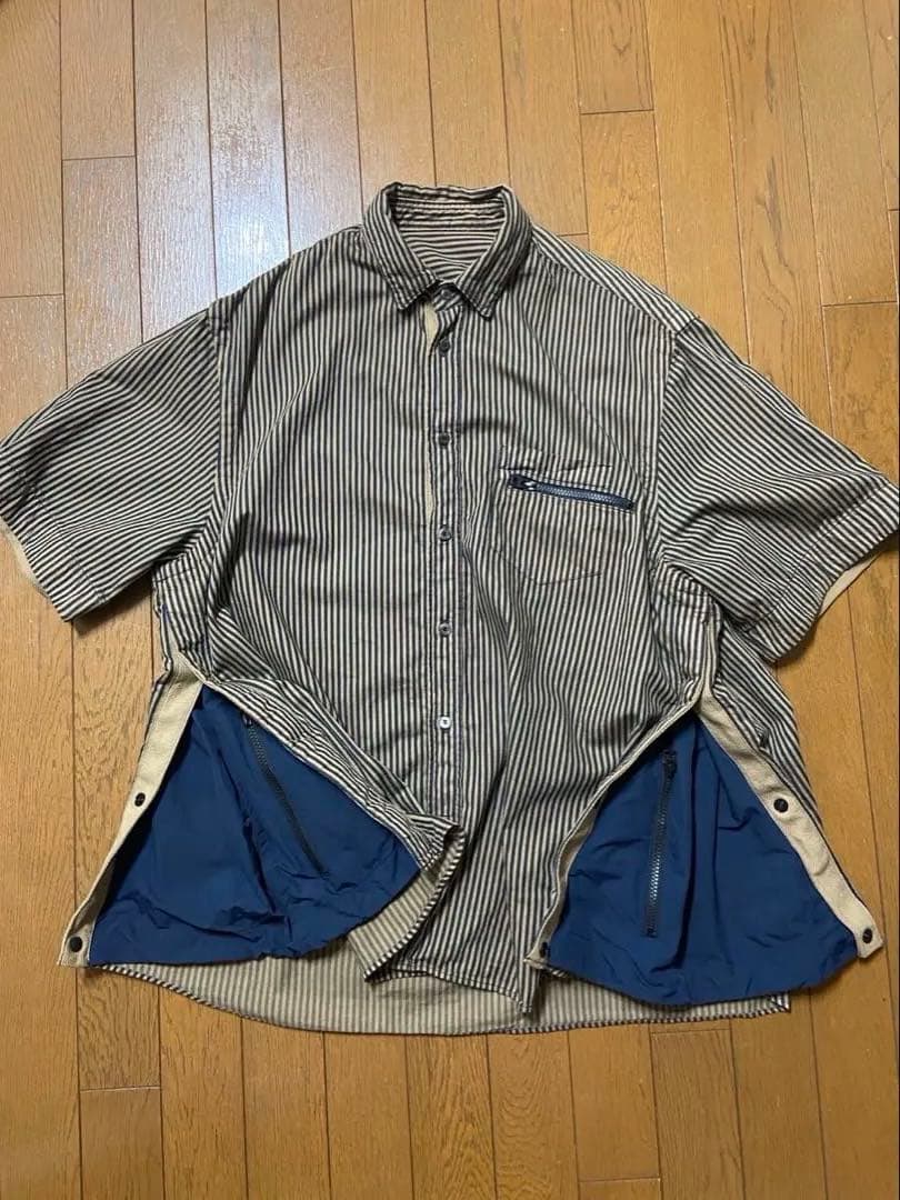 シ*タ様 sacai 22ss 半袖シャツ ハーフパンツ セットアップ 3L X