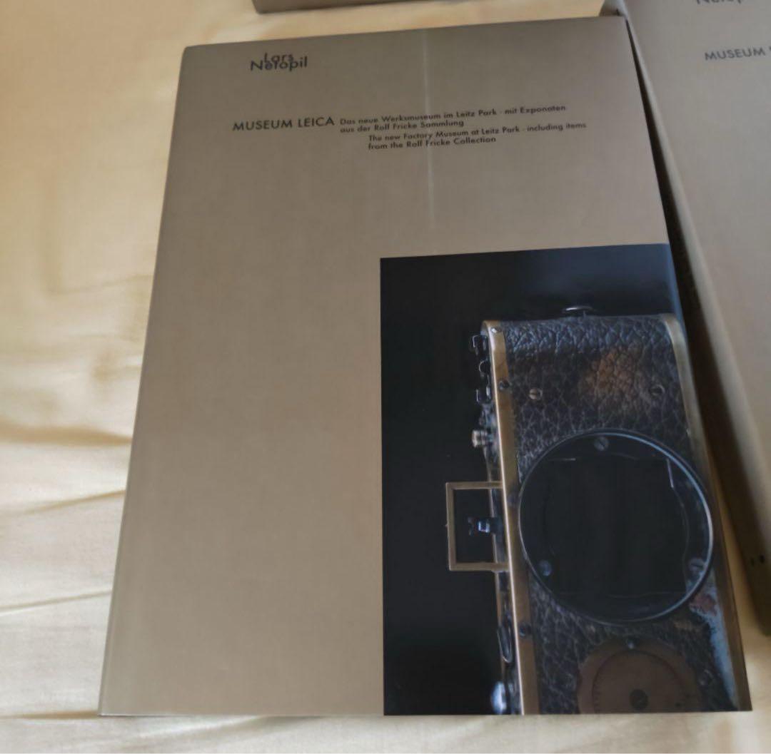 【希少本】ライカ　MUSEUM LEICA　大型　２冊組　豪華函入　ファン必携