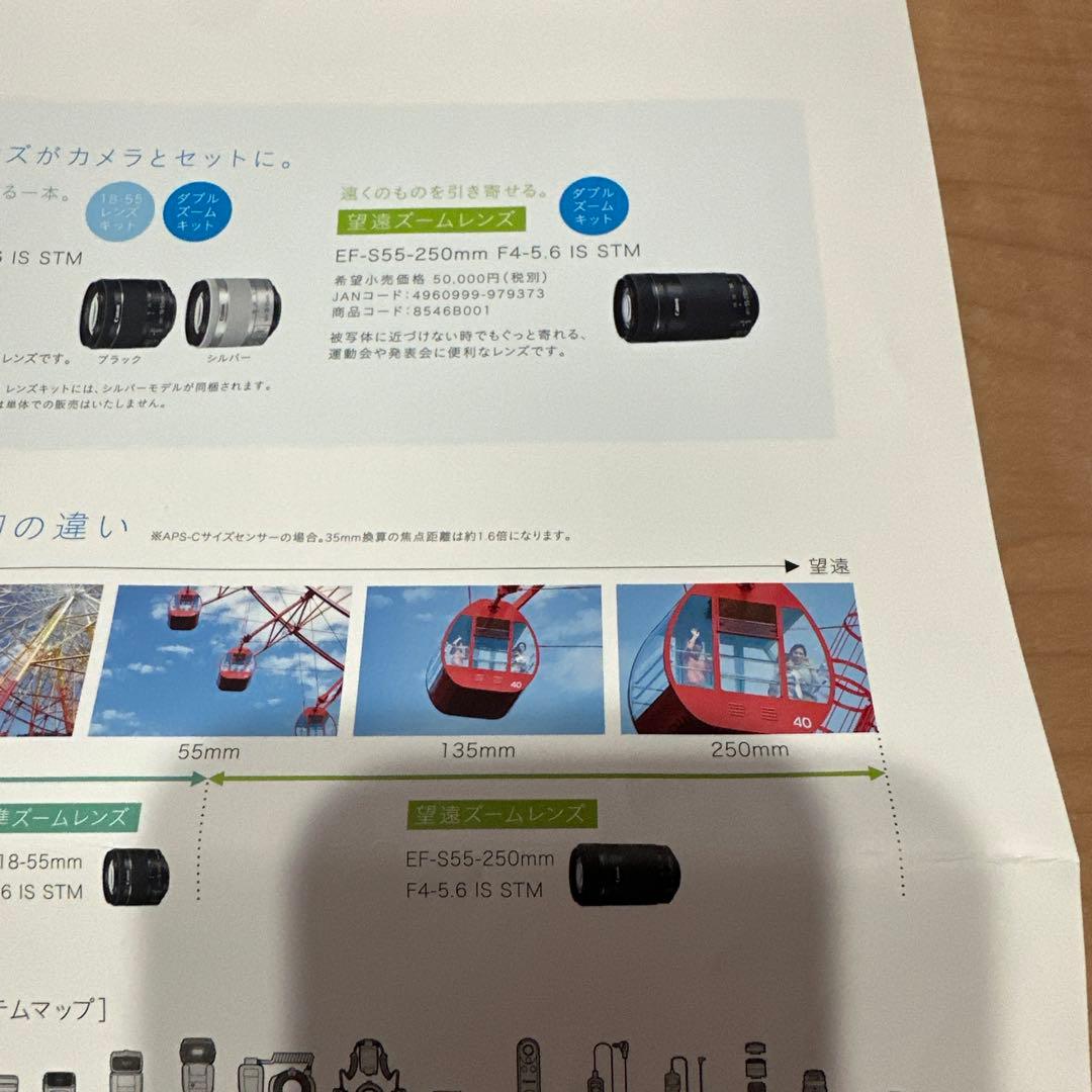 【新品未使用】Canon キヤノン 望遠ズームレンズEF-S55-250mm純正