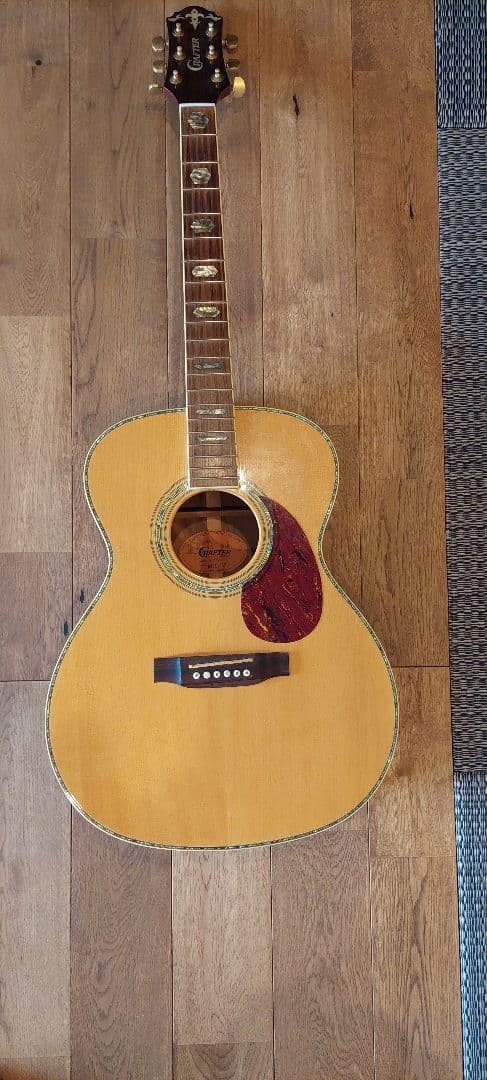 クラフターアコースティックギター 　ケース付き