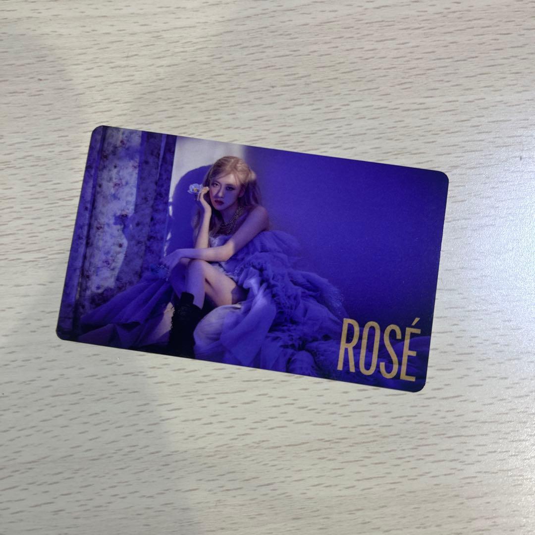 BLACKPINK トレカ ROSÉ -R- ロゼ ユニバ 特典 rose