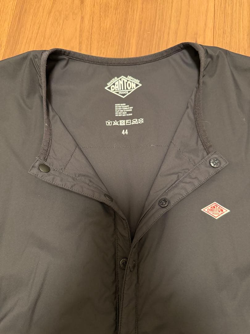 DANTON プリマロフト インサレーション ノーカラージャケット　サイズ44