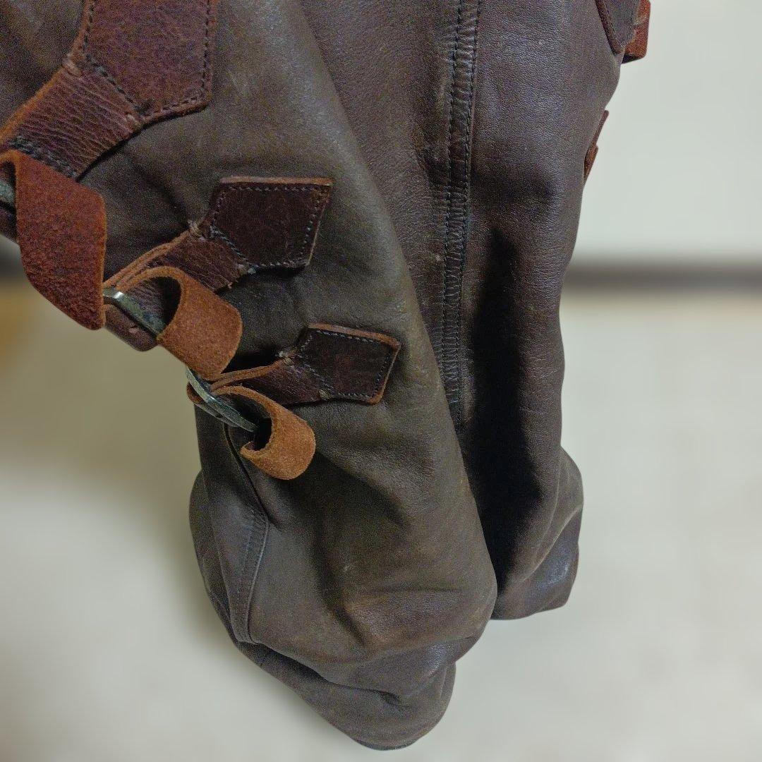 希少！ズッカ　zucca パンツブーツ　ナウシカブーツ　くしゅくしゅブーツ