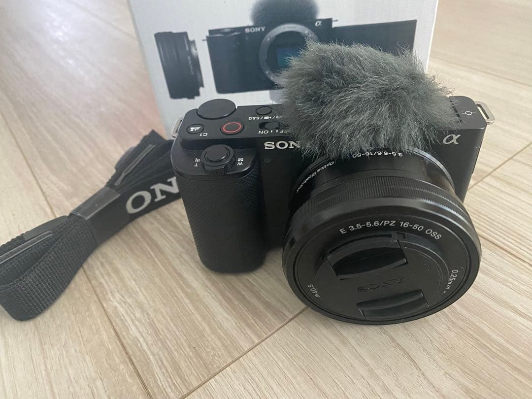 zv-e10 画面割れあり