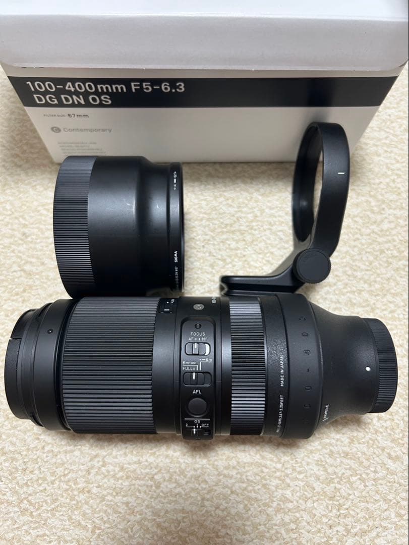 美品　SIGMA 100-400mm F5-6.3 ソニーEマウント用