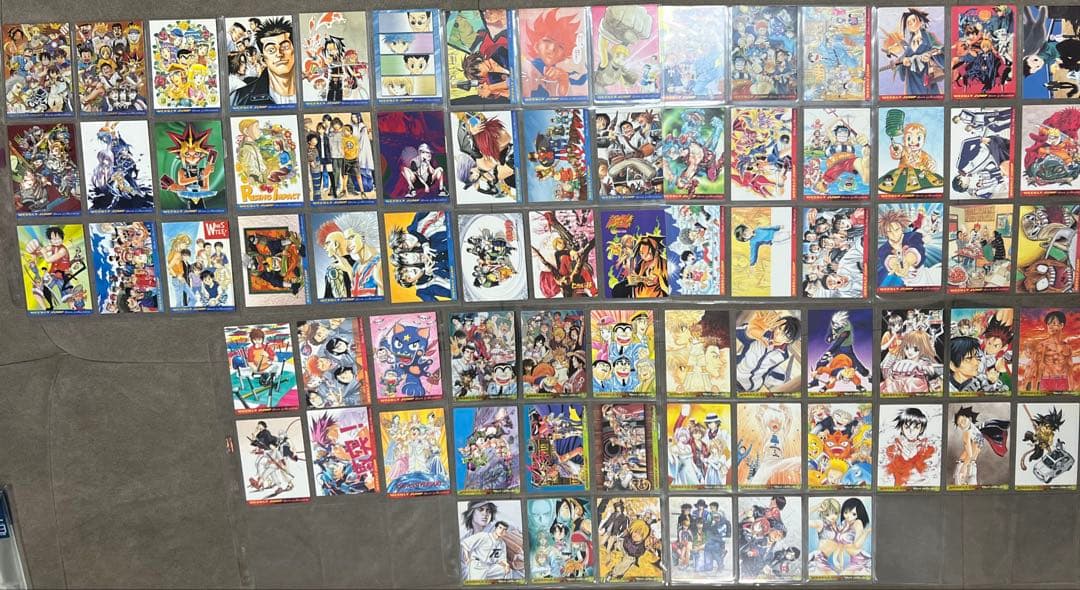 ジャンプフェスタ　2001年、2002年、2003年トレカセット　おまけつき