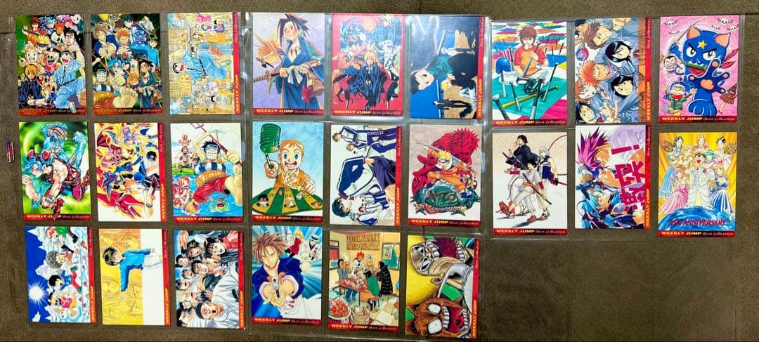 ジャンプフェスタ　2001年、2002年、2003年トレカセット　おまけつき