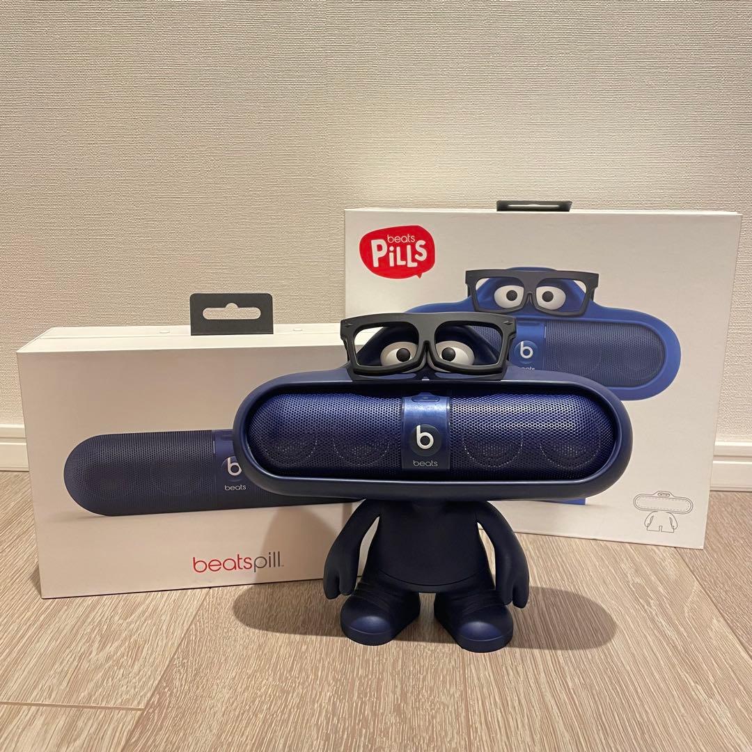 beats pill 2.0 Bluetoothスピーカー（BLU）スタンド付き